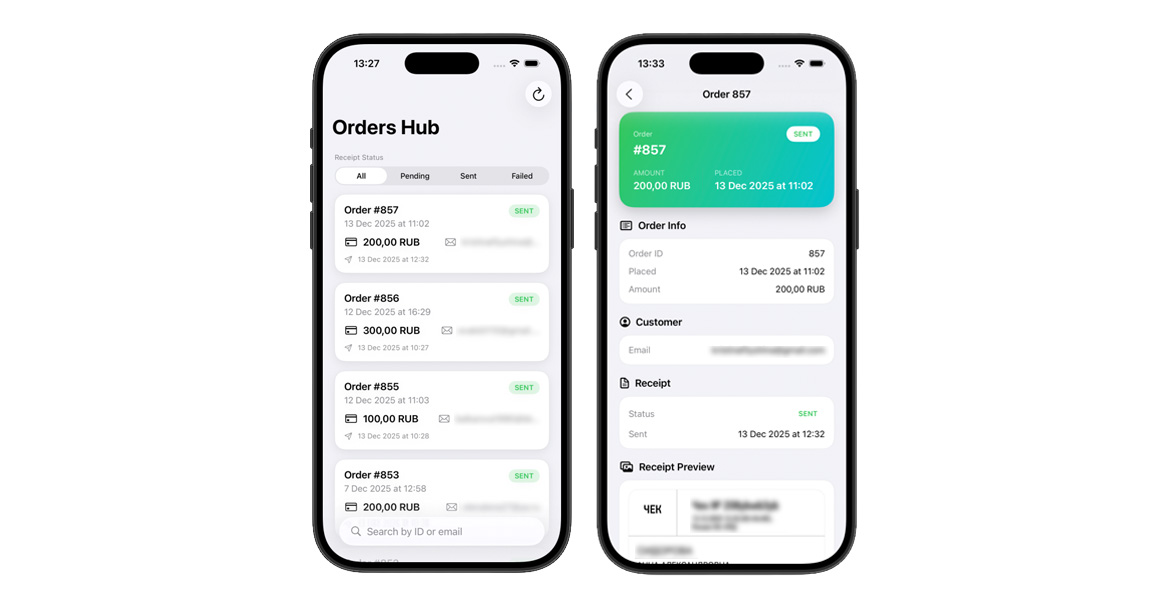 Ordernix App